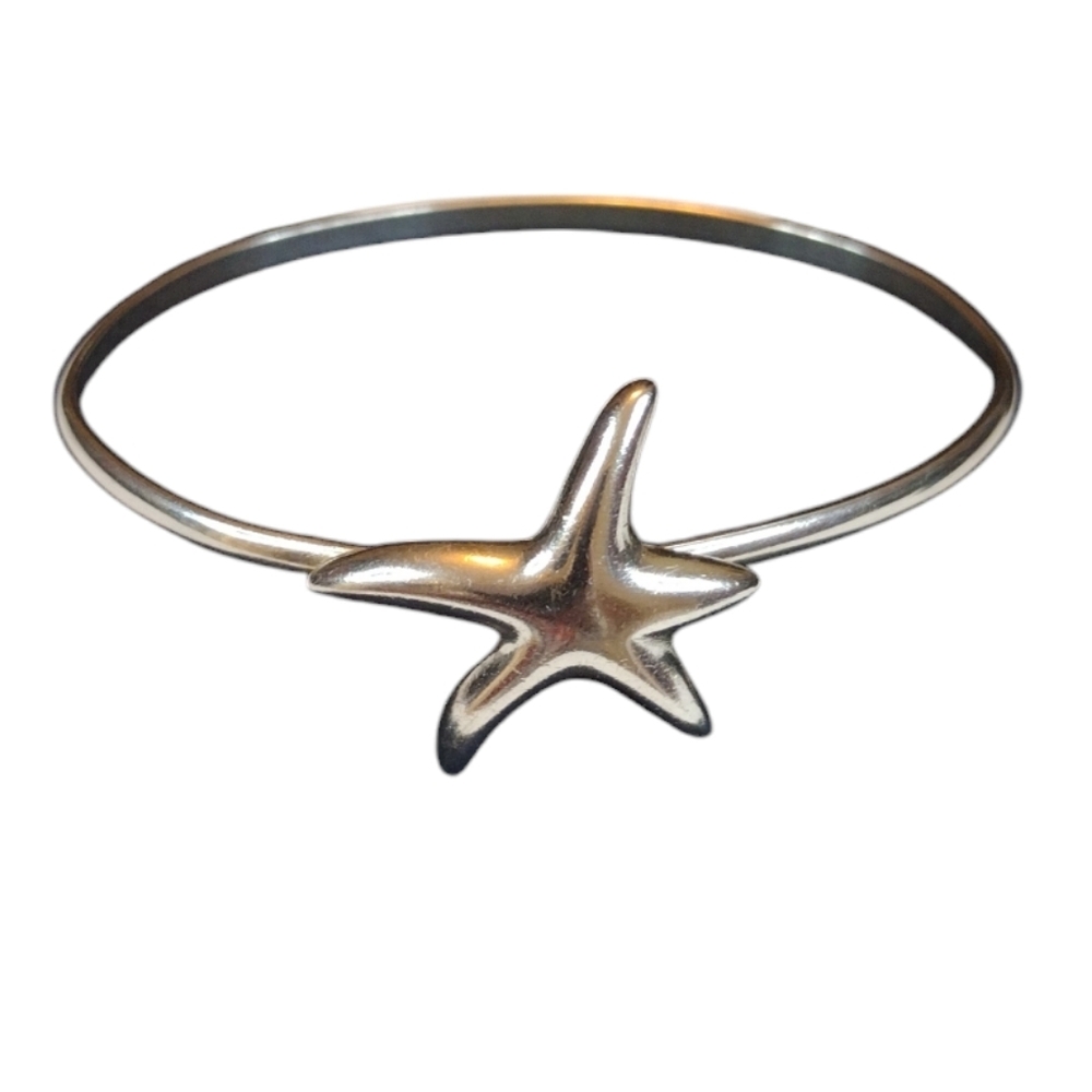 Dancing Starfish Bracelet Sterling Silver 925 - Picture 2 of 10